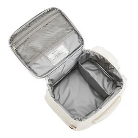 Gear-Up Cream Cozy Sherpa Cold Pack Lunch Box