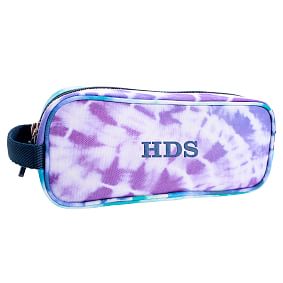 Gear-Up Purple Navy Laguna  Tie-Dye Pencil Case