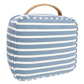 Northfield Stripe Light Blue  Cold Pack Lunch Box