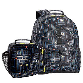 PAC-MAN Backpack &amp; Lunch Box Bundle