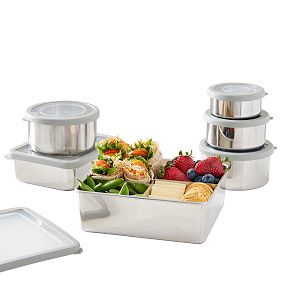 Grey Spencer Stainless Bento Box