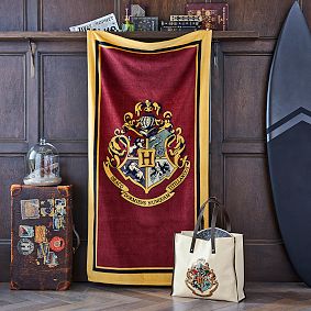 Harry Potter™ Hogwarts™ Crest Beach Towel UPF 50+