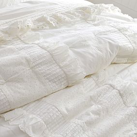 LoveShackFancy Eyelet Quilt