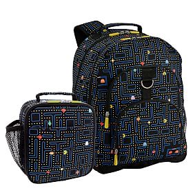 PAC-MAN Backpack &amp; Lunch Box Bundle