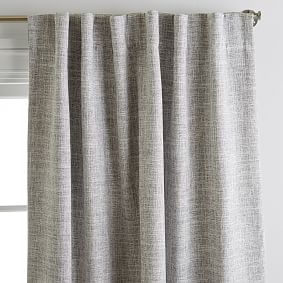 west elm x pbteen Cross Weave Curtain