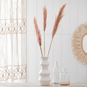 Tall Dried Pampas Bundle- Set of 3- Blush