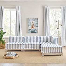 Cushy Lounge L-Shaped Sectional Set (96&quot;)