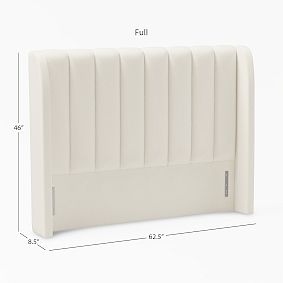 Avalon Channel Stitch Upholstered Headboards