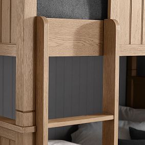 Beadboard Convertible Full-Over-Full Bunk Bed