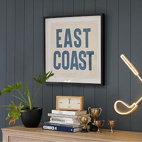 East Coast &amp; West Coast Framed Wall Art