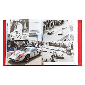 Ford vs Ferrari Leather Book