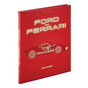 Ford vs Ferrari Leather Book