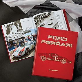 Ford vs Ferrari Leather Book