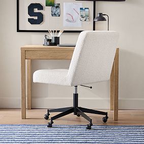 Sit &amp; Study Wide Swivel Desk Chair