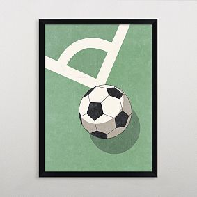 Soccer Framed  Poster