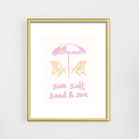 Sun Salt Sand Sea Art