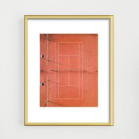 Tennis at Sunrise Art