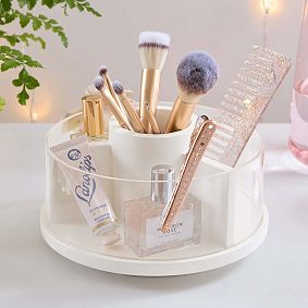 Wood &amp; Acrylic Storage Spinner