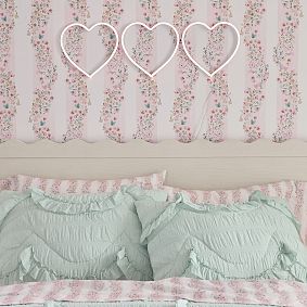 Three Heart Neon Wall Light (29.5")