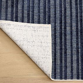 Washable Tonal Stripe Rug