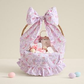 LoveShackFancy Damask Easter Liner &amp; Bow