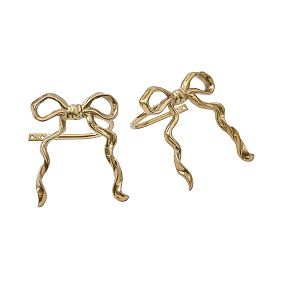 LoveShackFancy Bow Holdback, Set of 2