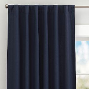 Quincy Cotton Canvas Blackout Curtain