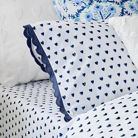 Roller Rabbit Multi Hearts Organic Sheet Set - Thumbnail 5