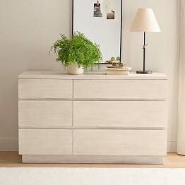 Bowen 6-Drawer Wide Dresser (56w x 19d")