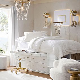 Backlit LED Gold Basketball Hoop (30"x24")