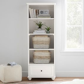 Chelsea Bookcase with Storage Drawer (26")