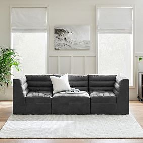Hudson Sofa Set with Storage (96")