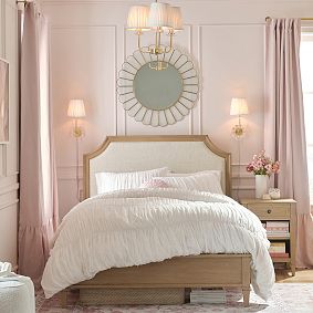 Belgian Linen Ruffle Blackout Curtain