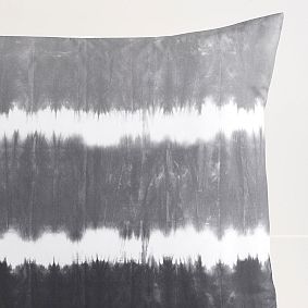 Tie Dye Stripe Organic Duvet Cover