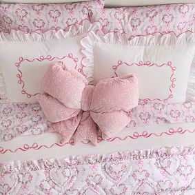 LoveShackFancy Bows Border Duvet Cover