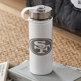 Personalized NFL Team Slim Water Bottle