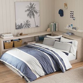 Beachstone Stripe Duvet Cover