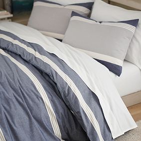 Beachstone Stripe Duvet Cover