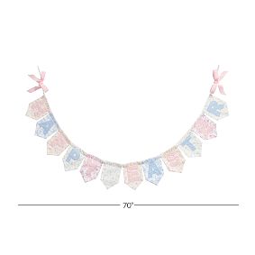 LoveShackFancy Happy Easter Fabric Garland (70")