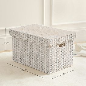 Palmer Scallop Trunk (22.5"x13.5")