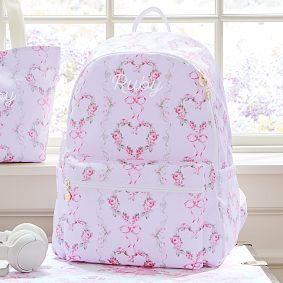 LoveShackFancy Floral Heart Colby Backpack