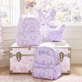 LoveShackFancy Floral Heart Colby Backpack