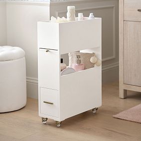 Glam Compact Beauty Storage Cart (18"x26")