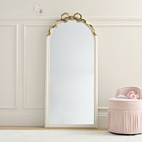 LoveShackFancy Bow Oversized Floor Mirror (29.5"x65")