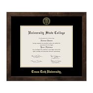 Texas Tech University Diploma Frame - Mocha
