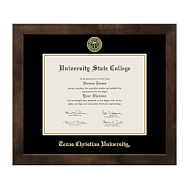 Texas Christian University Diploma Frame - Mocha