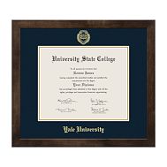 Yale University Diploma Frame - Mocha