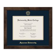 Syracuse University Diploma Frame - Mocha