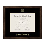 Auburn University Diploma Frame - Mocha
