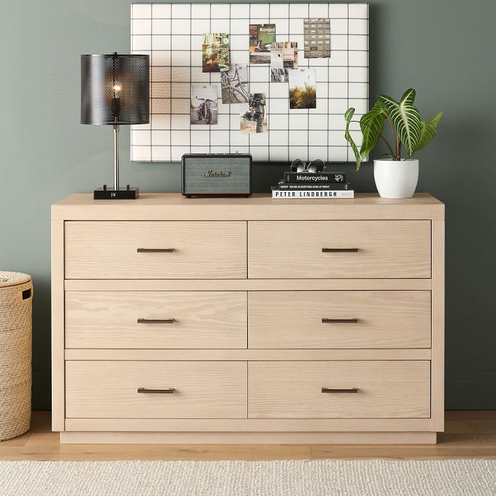 Campbell 6-Drawer Dresser (54w x 19d